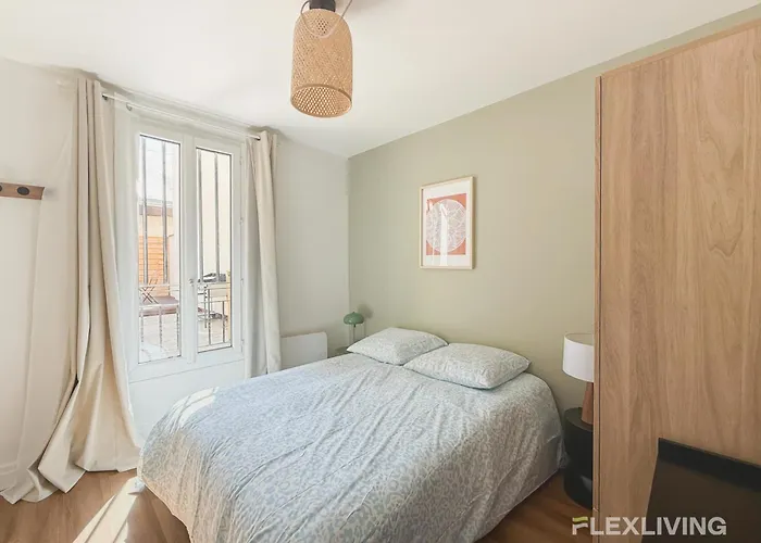 Charming 27m One-bedroom In 20 With Shared Terrace 公寓 巴黎