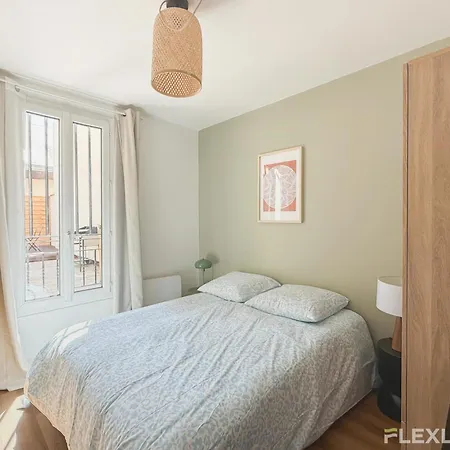 Charming 27m One-bedroom In 20 With Shared Terrace Lejlighed Paris