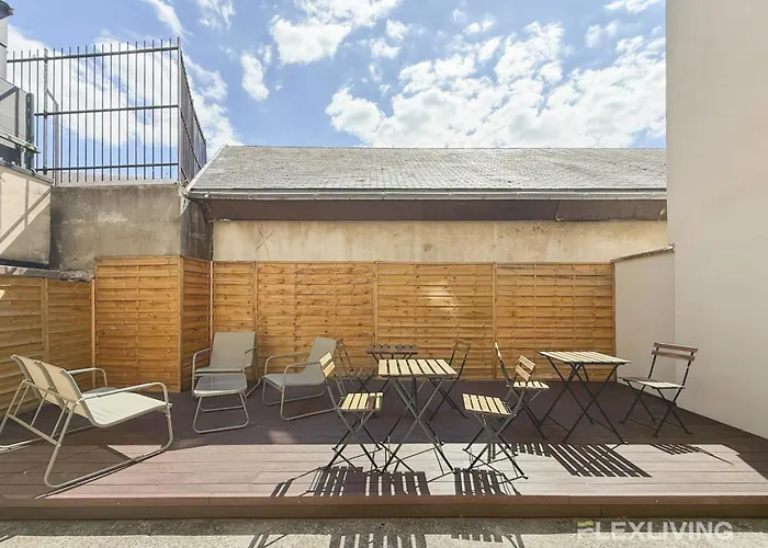 Charming 27m One-bedroom In 20 With Shared Terrace Lejlighed
